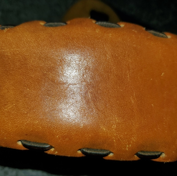 🥳 HOST PICK 🥳 Vintage Leather Tooled Boho Bag - Picture 5 of 7